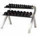 Commercial Hex Dumbbell Rack