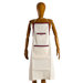 Jullian of Paris Brand Canvas Painters Apron in Unbleached Natural