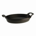 Oval 0.75 qt. Roasting Dish in Black Matte