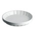 White Stoneware 24cm Fluted Dish