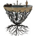 Embracious Aspen Forest Iron Sink Pedestal with Integrated Boulder Sink