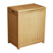 Bowed Front Plywood Laundry Hamper