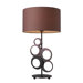 Addison Table Lamp in Chocolate Plated