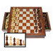 Camphor Chess Set with Drawers