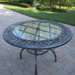 Mississippi Glass Top Dining Table