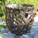 Hummingbird Round Flower Pot Planter