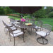 Mississippi 11 Piece Dining Set with Cushions