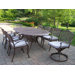 Mississippi 9 Piece Dining Set with Cushions
