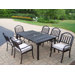 Rochester 7 Piece Dining Set with Cushions