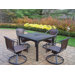 Rochester 5 Piece Swivel Dining Set