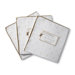 Ultimate Receiving Blanket&reg; in Pastel Little Dots with Mocha Trim