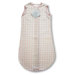 Certified Organic Cotton Flannel zzZipMe Sack in Pastel Pink with Dots and Stars
