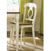 Low Country Dining Barstool in Linen Sand and Suntan Bronze
