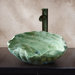 Marina Hand Carved Vessel Sink in Sage Green