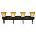Royal Arches 4 Light Bath Vanity Light