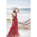 Outlook On The Beach I Canvas Art
