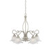 Bella 5 Light Down Chandelier