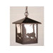 Yellowstone Outdoor Pendant in Burnished Bronze