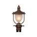 Nautical Post Lantern in Antique Red Copper