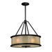 Carlisle 4 Light Drum Foyer Pendant