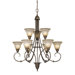 Omni 9 Light Chandelier