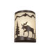 Yellowstone Indoor  Wall Sconce in Burnished Bronze