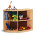 Pegback Back Curve-Out Cabinet