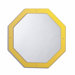 Framed Hexagon Mirror