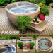 Lifesmart&nbsp;Rock Solid Luna Plug and Play Spa w/12 Jets Includes FREE Energy Savings Value & Performance Package