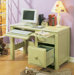 Scallop 48" W Computer Desk with Keyboard Tray