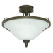 Bistro 3 Light Semi Flush Mount