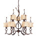 Trellio 9 Light Chandelier