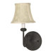 Vanguard  Wall Sconce in Textured Black