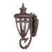 Philippe  Small Arm Up Wall Lantern in Belgium Bronze