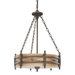 Prescott 3 Light Drum Pendant