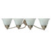Empire Energy Star  Vanity Light in Brushed Nickel