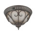 Corniche  Flush Mount in Burlwood