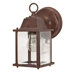  Cube Wall Lantern in Old Bronze