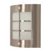  Wall Sconce with Square Design in Brushed Nickel