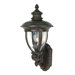 Galeon Arm Up Wall Lantern in Old Penny Bronze