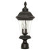 Clarion  Post Lantern in Chestnut Bronze