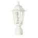 Cornerstone  Post Lantern in White