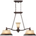Franklin 2 Light Kitchen Island Pendant