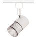 One Light Mini Universal Holder Track Head in White