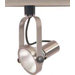 One Light Gimbal Ring PAR30 Track Head in Brushed Nickel
