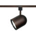 One Light Bullet Cylinder Track Head in Russet Bronze
