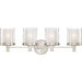 Decker 4 Light Bath Vanity Light