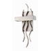 Wave 1 Light Wall Sconce