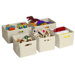 Storage Bin in Tan (Set of 5)