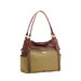 Contemporary Classic Nylon Everyday Hobo Bag in Tan